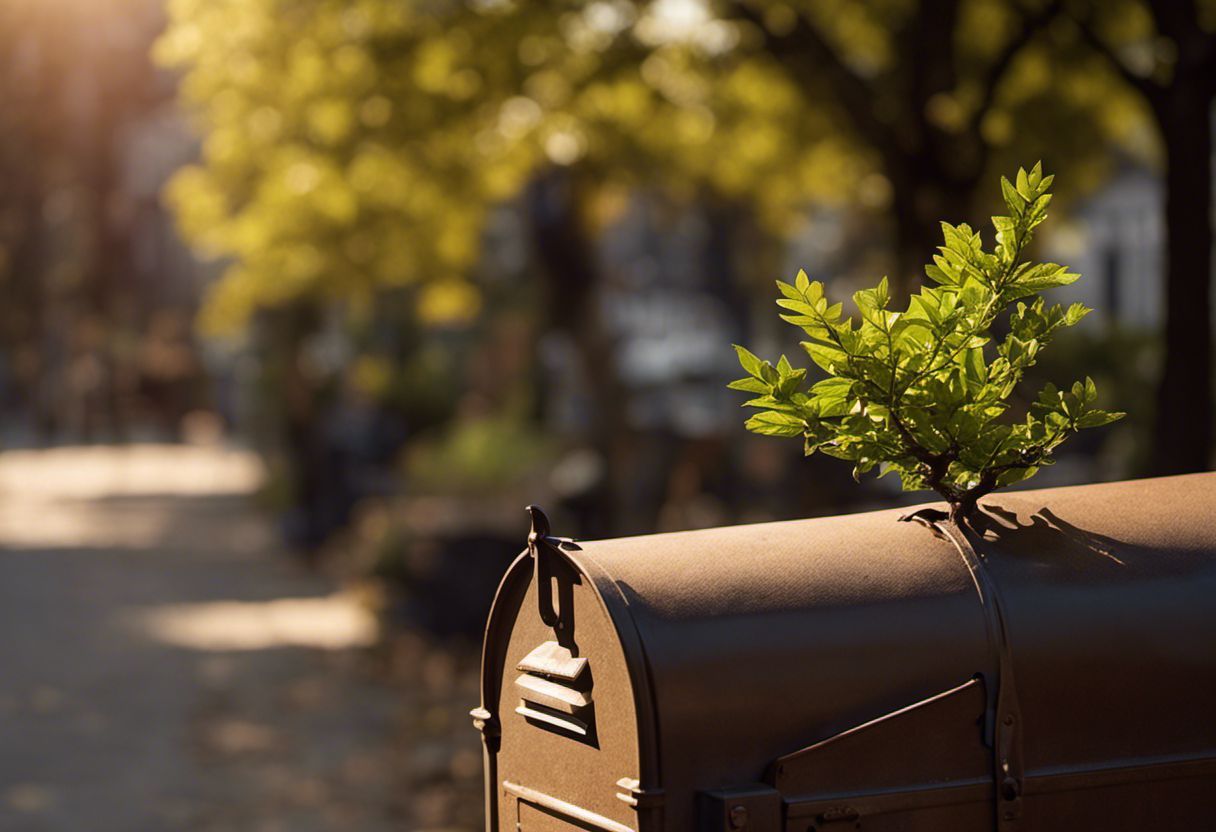 Nouvelle vie pour une vieille boîte aux lettres