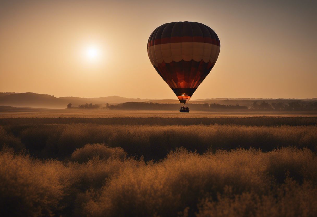 Ballon émergeant de la lettre ouverte avec grâce